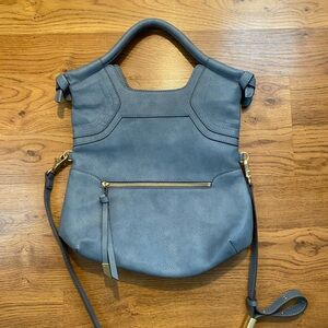Foley + Corinna Slate Blue Shoulder Bag. Great condition!